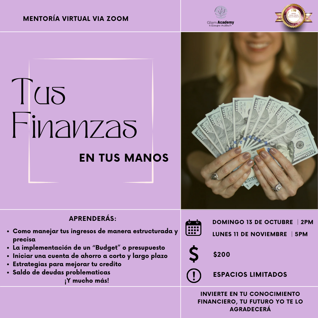 Webinar: Tus Finanzas en tus Manos