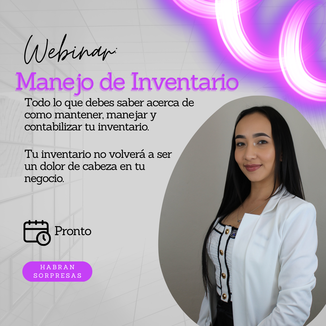 Webinar: Manejo de Inventario